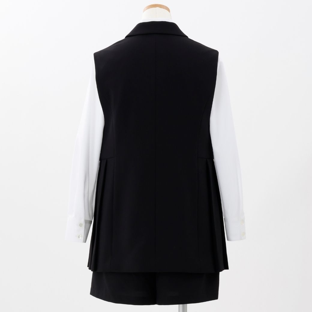 プリーツジレスーツ 150 160 165cm (8571-2556) CHOPIN/ショパン【先行限定/12月中旬入荷予定】