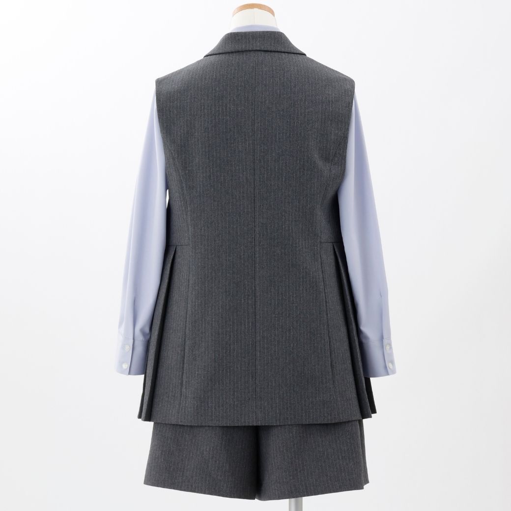 プリーツジレスーツ 150 160 165cm (8571-2556) CHOPIN/ショパン【先行限定/12月中旬入荷予定】