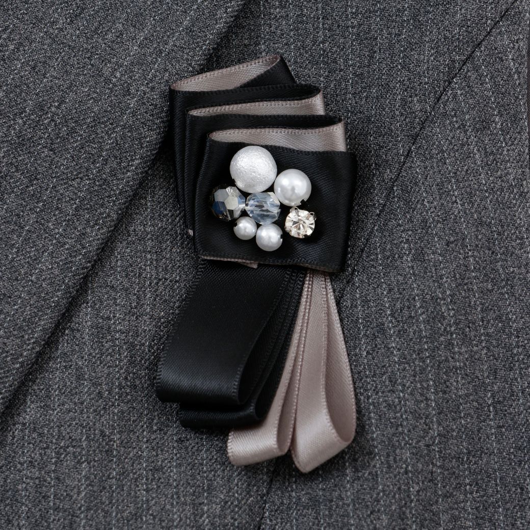 プリーツジレスーツ 150 160 165cm (8571-2556) CHOPIN/ショパン【先行限定/12月中旬入荷予定】