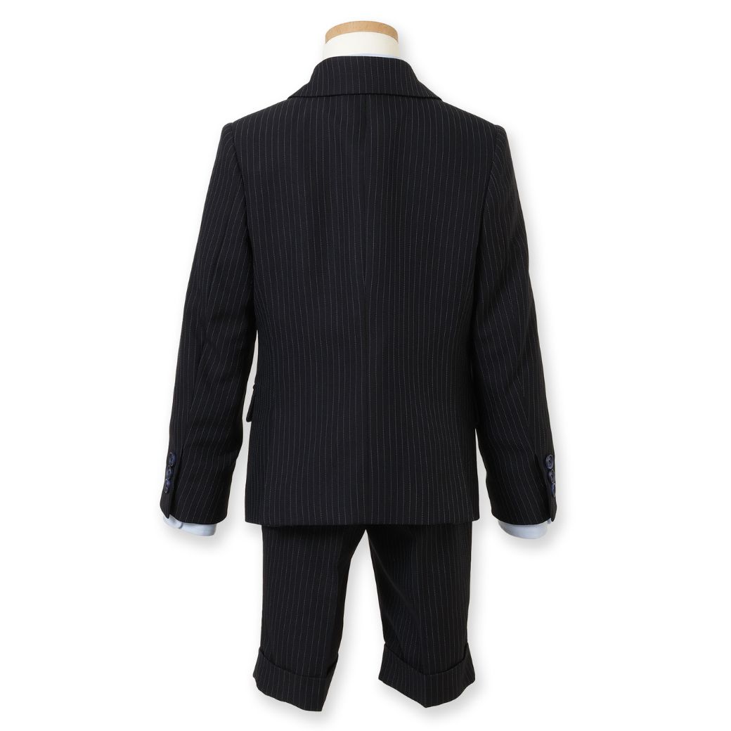 Wボタンピンストライプスーツ 6点セット 120 130cm (8371-5400) CHOPIN/ショパン
