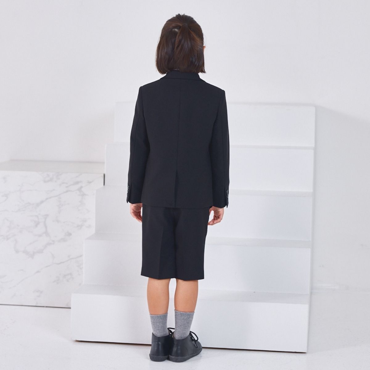 オッドベストハーフパンツスーツ 110 120 130cm (2571-5406) CHOPIN blue/ショパンブルー