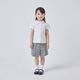 【大人気/再入荷】刺しゅう襟カットソーブラウス  100 110 120 130 140cm （2403-8361) CHOPIN blue/ショパンブルー