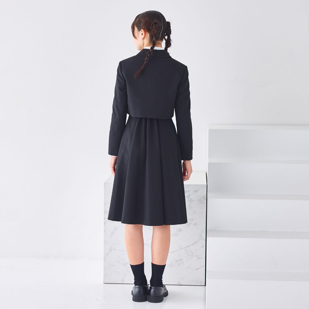 【SPECIAL SALE15%OFF】ショートジャケットハイウエストスカートスーツ 150 160 165cm (9571-2551) SPICE CANDY/スパイスキャンディー