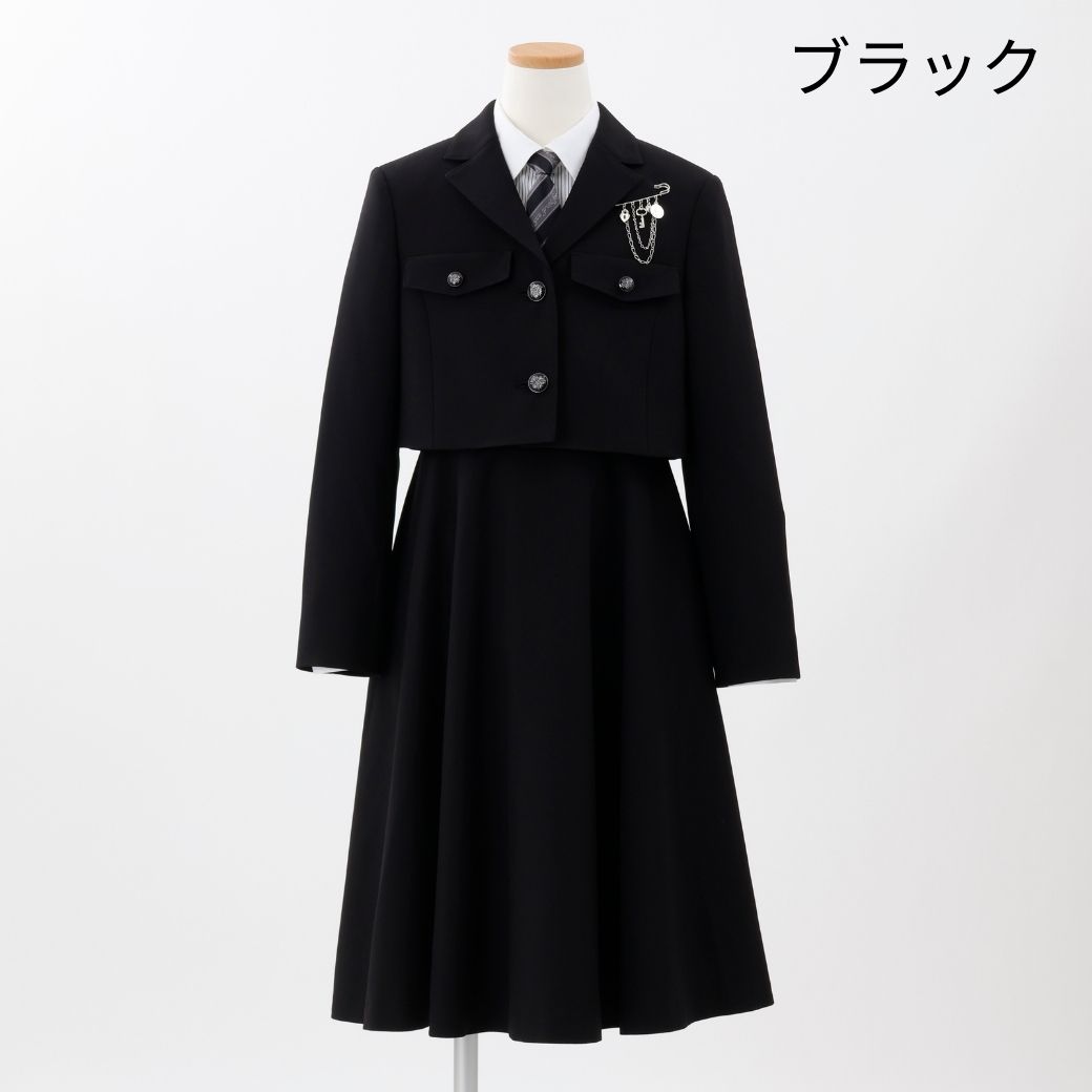 【SPECIAL SALE15%OFF】ショートジャケットハイウエストスカートスーツ 150 160 165cm (9571-2551) SPICE CANDY/スパイスキャンディー