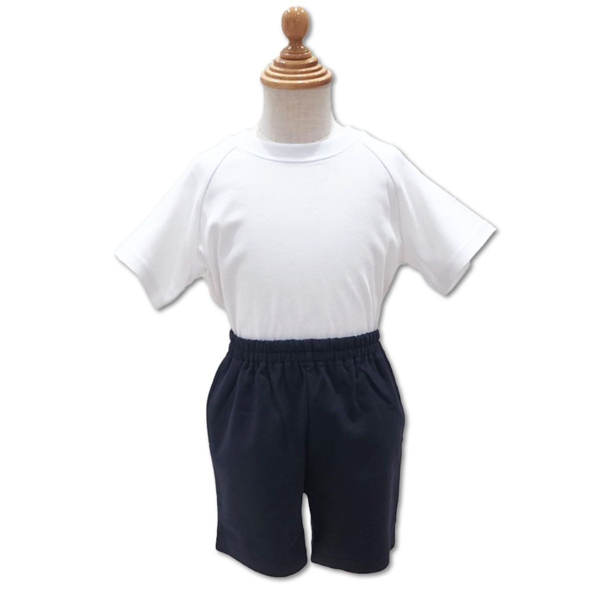 【理英会監修】男女共通体操着 110 120 130cm(8299-2000-2001)