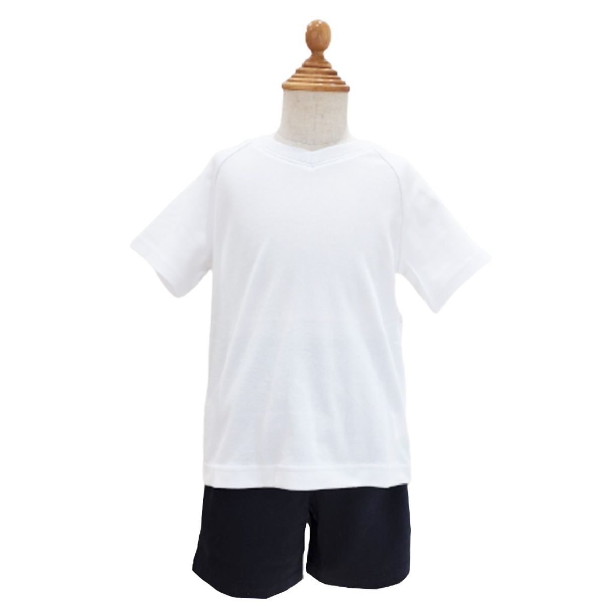 【理英会監修】男女共通体操着 110 120 130cm(8299-2000-2001)