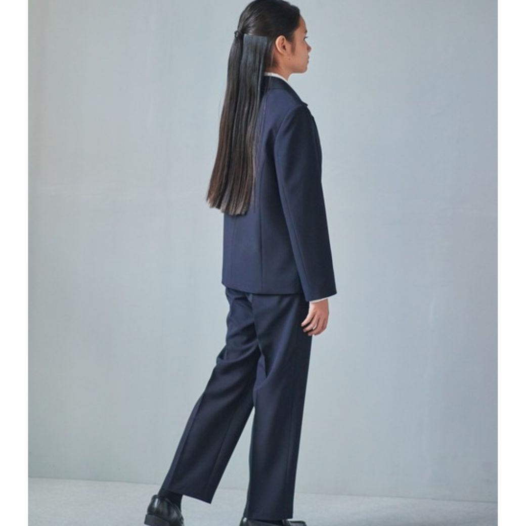 新作／近日入荷】【WEB限定】中学受験ロングパンツスーツセット 140
