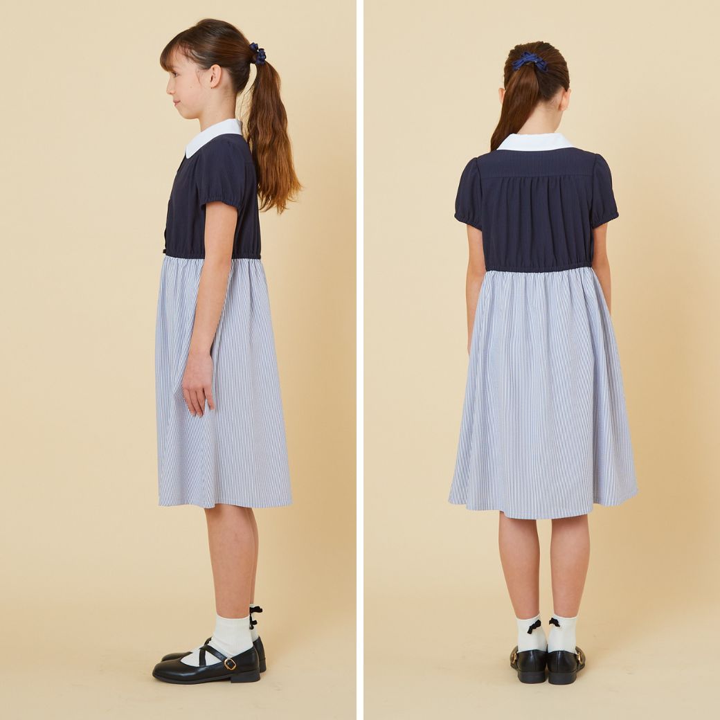 COOOLMAXドッキングワンピース 110 120 130 140 150 160cm (2436-7363) CHOPINblue/ショパンブルー