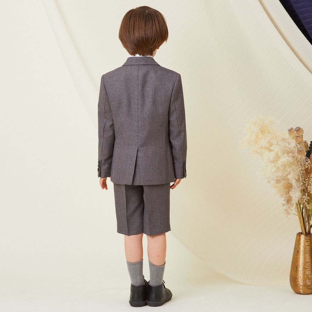 3つボタンハーフパンツスーツセット 110 120 130 【B体】 120B 130Bcm (2371-5451-5452) CHOPINblue/ショパン