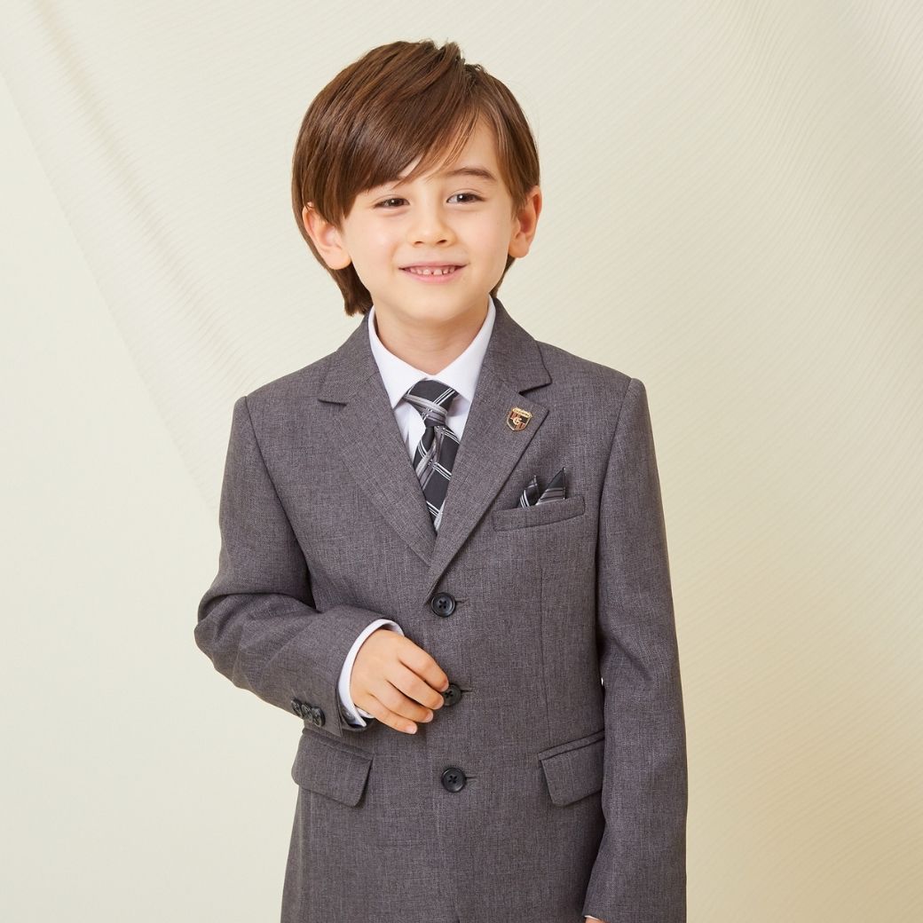 3つボタンハーフパンツスーツセット 110 120 130 【B体】 120B 130Bcm (2371-5451-5452) CHOPINblue/ショパン