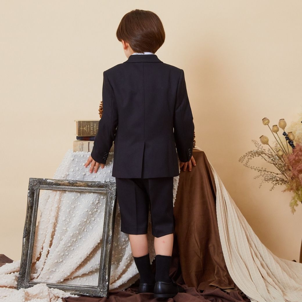 3つボタンハーフパンツスーツセット 110 120 130 【B体】 120B 130Bcm (2371-5451-5452) CHOPINblue/ショパン