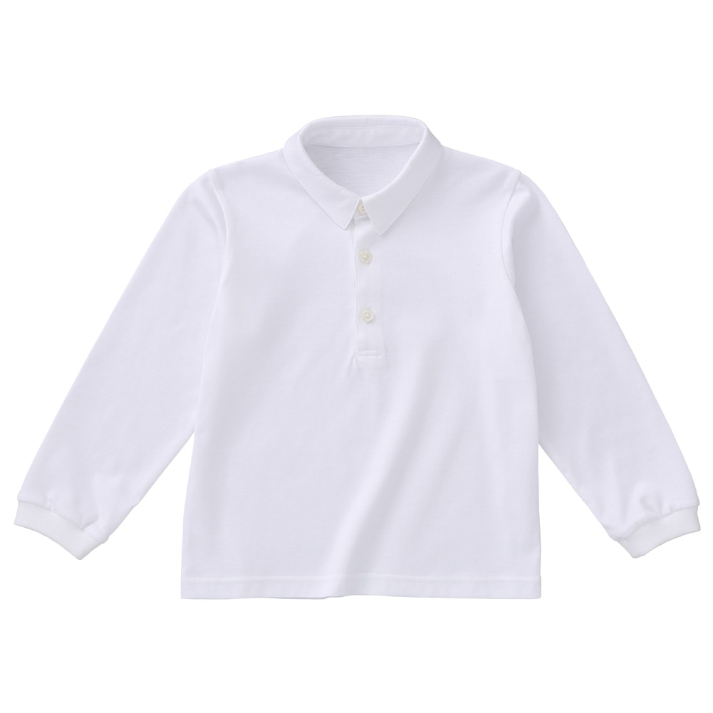 【廃版アウトレットセール40%OFF】天竺ニットシャツ 長袖/キッズ 100cm(8693-5433)