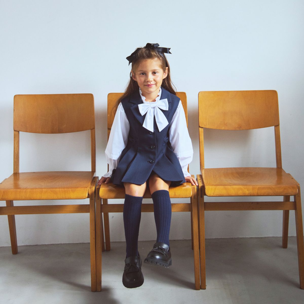 【先行予約/1月下旬入荷予定】ロングベストスーツ 110 120 130cm (8601-7306) CHOPIN/ショパン