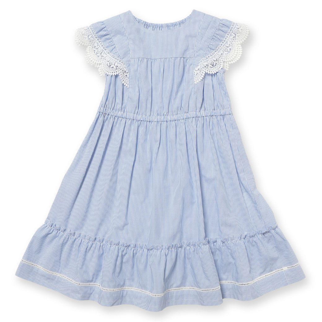 【ファイナルセール50%OFF】フリルワンピース 110 120 cm (2436-7354) CHOPINblue/ショパンブルー