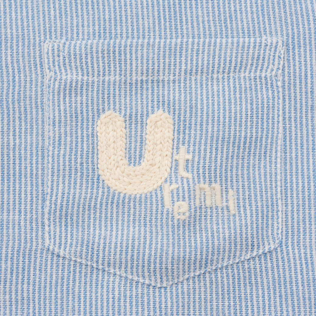 【FINALセール50%OFF】蝶ネクタイ付きシャツ&パンツ/オールコットン3点セット 90 100 110 120 130 140cm (2531-5200/2531-5400) utremi/ユトレミ 男の子