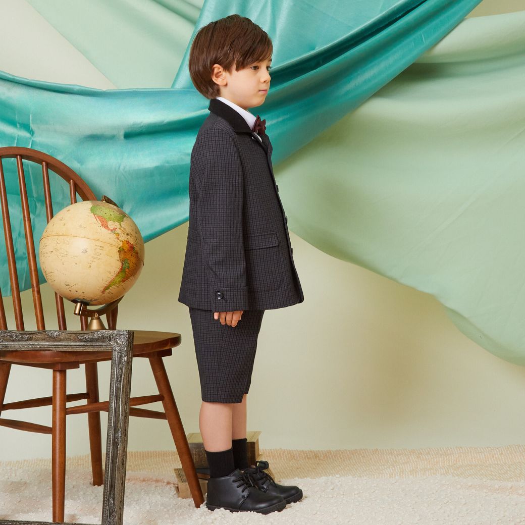 【セール50%OFF】4つボタンクラシックスーツ 100 110 120 130cm (8371-5401) CHOPIN/ショパン