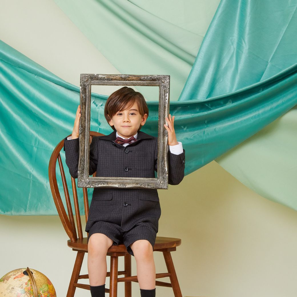 【セール50%OFF】4つボタンクラシックスーツ 100 110 120 130cm (8371-5401) CHOPIN/ショパン