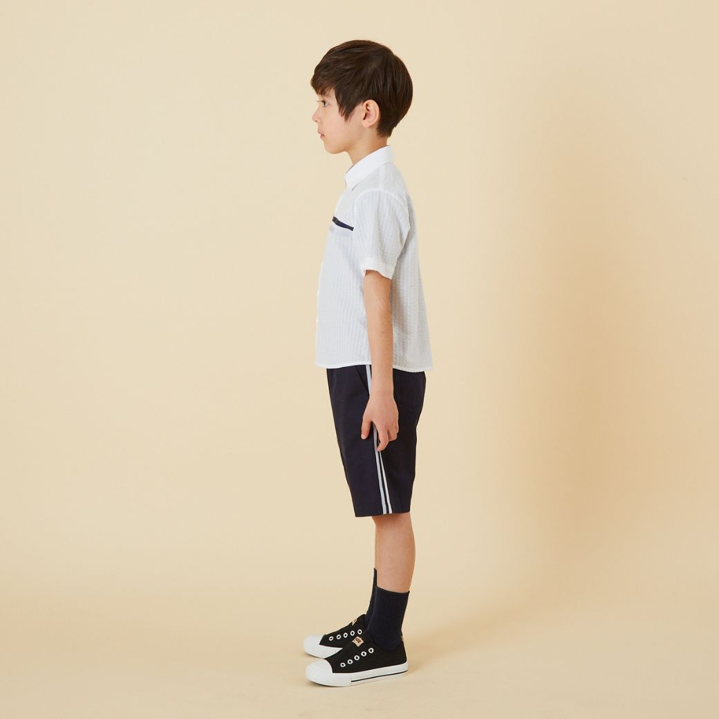 【ファイナルセール50%OFF】センターラインシャツ 100 110 120 130cm(8433-5424)