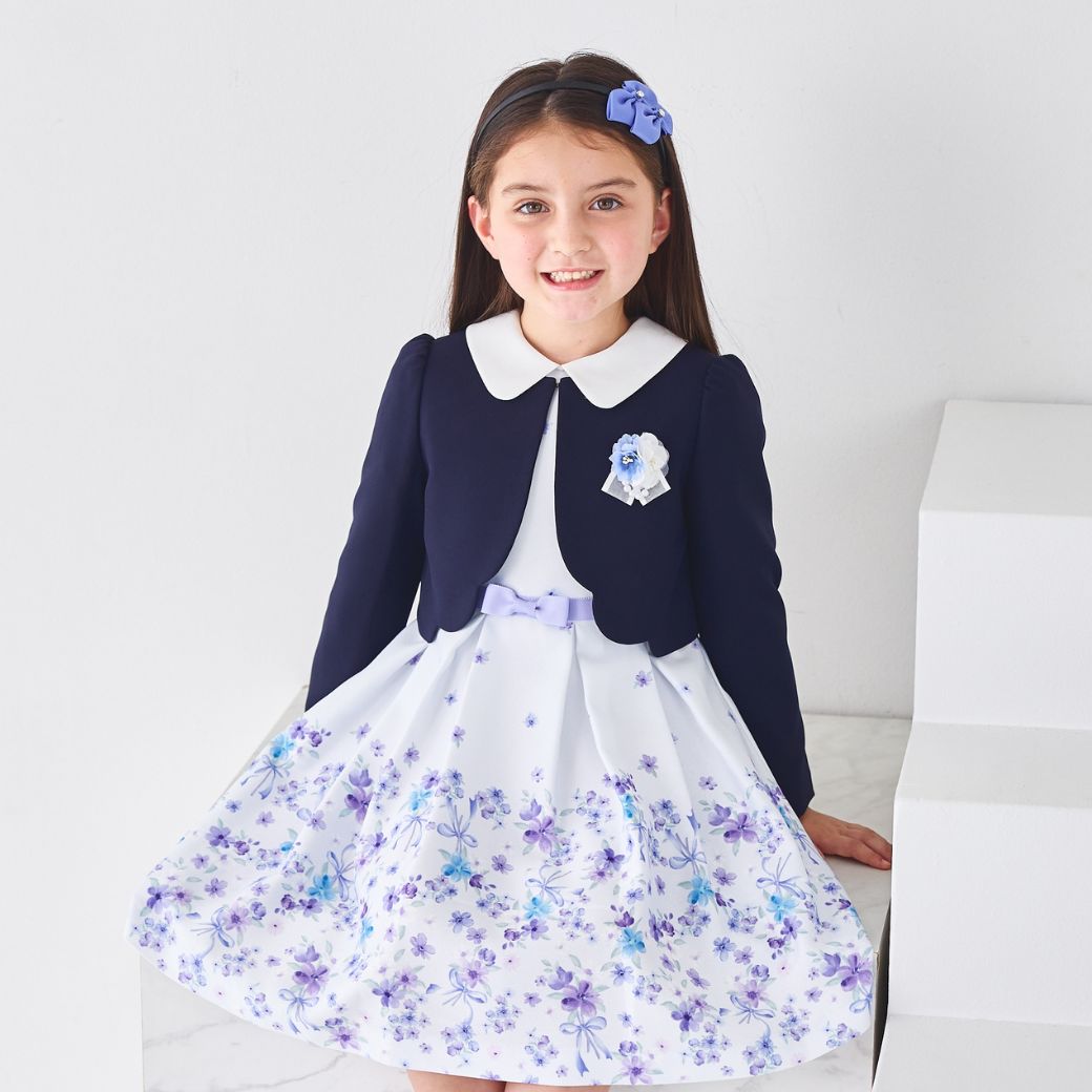 CHOPIN パネルフラワーアンサンブル パネルフラワーアンサンブル(キッズ/115～130cm)（スーツセット