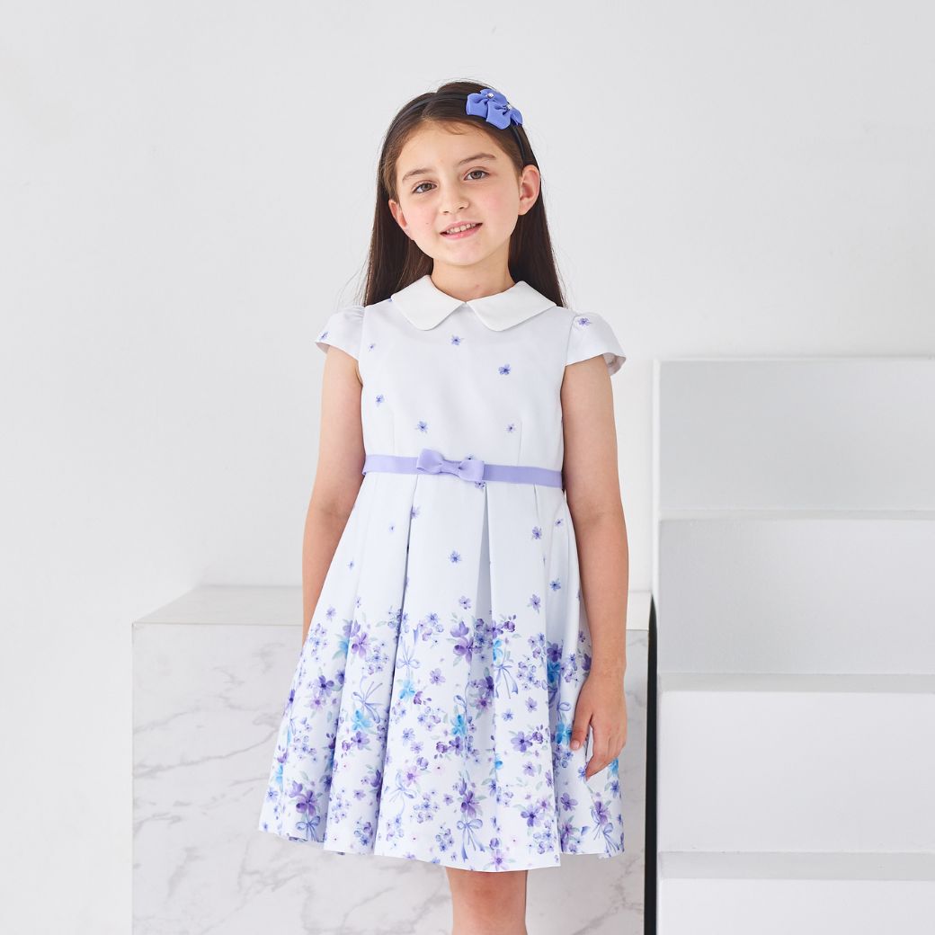 【WEB限定】パネルフラワーアンサンブル 115 120 130cm 120B 130B(2371-7306) CHOPINblue/ショパン ブルー