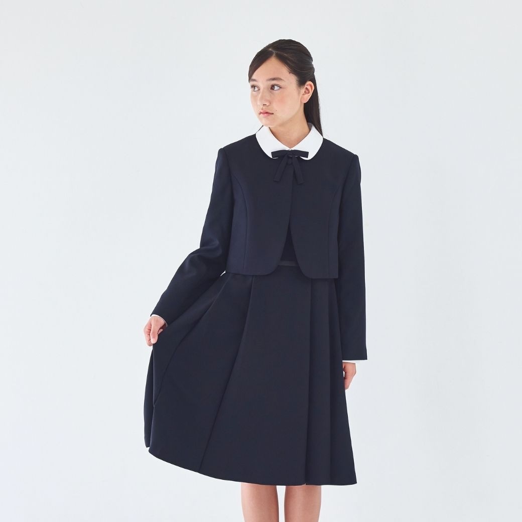 【ジュニア】ジャンパースカートスーツセット 140 150 160 170cm 160B (2371-2505) CHOPINblue/ショパン ブルー