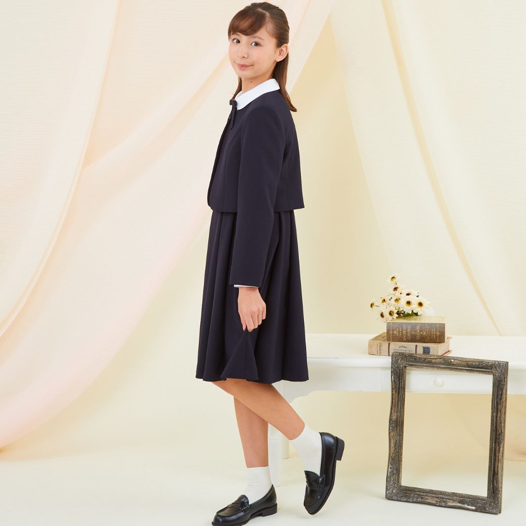 【ジュニア】ジャンパースカートスーツセット 140 150 160 170cm (2371-2505) CHOPINblue/ショパン ブルー