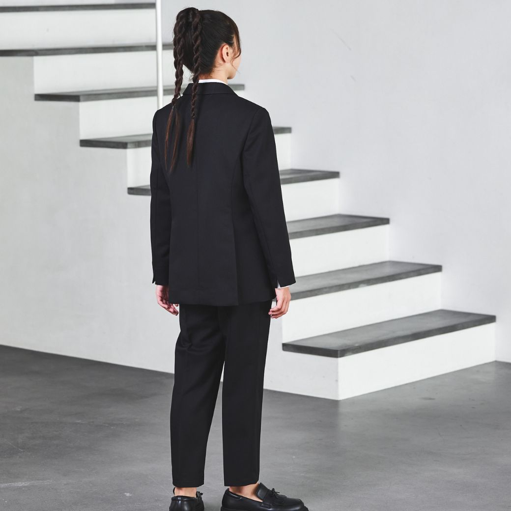 【20%OFF】プリーツジャケットロングパンツスーツ 150 160 165 165Bcm (8401-2502) CHOPIN/ショパン