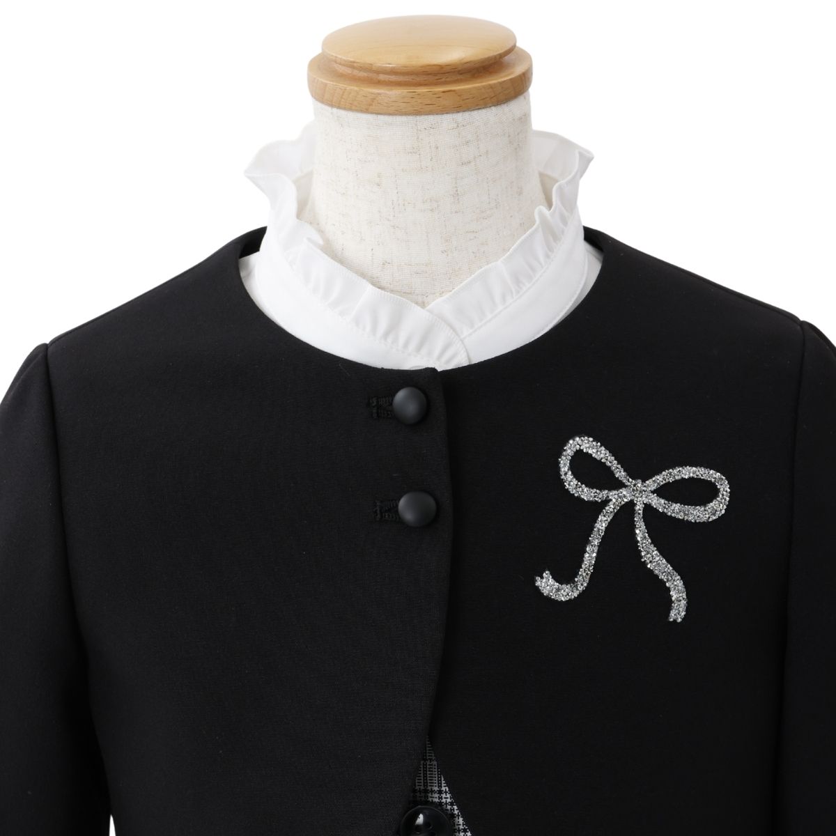 【先行予約/1月下旬入荷予定】モノトーンミニマムガーリーセットアップ 120 130cm (2601-7321) CHOPINblue/ショパンブルー