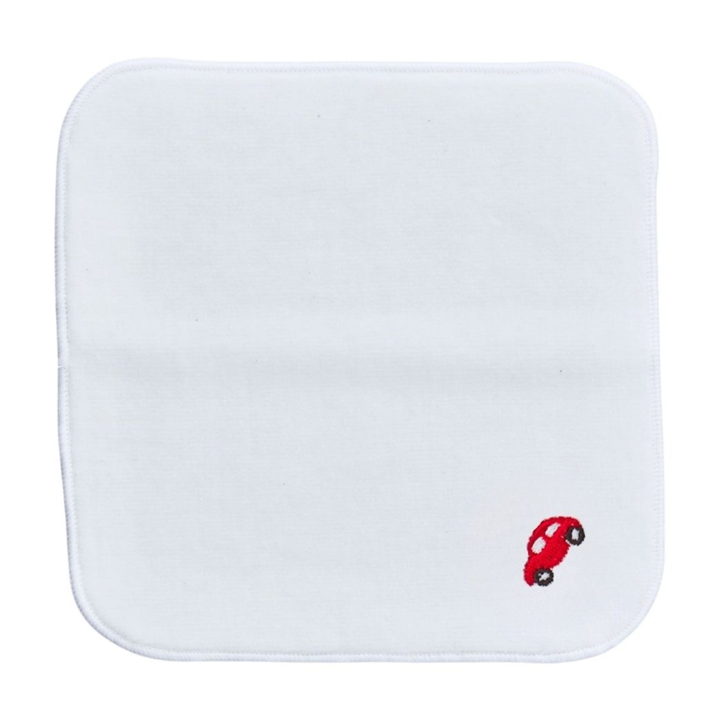 今治タオル ワンポイント刺繍入りミニハンカチタオル (8790-0005-one)