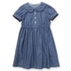 【TIMEセール55％OFF】ライトウェイトデニムワンピース 110 120 130 140cm (2436-7351) CHOPINblue/ショパンブルー