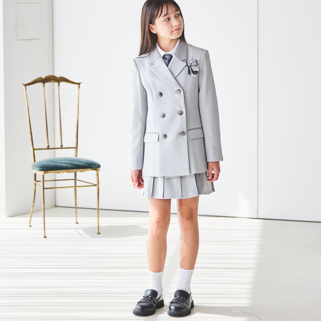 グラデーションWジャケットスーツ 150 160 165cm (8471-2501) CHOPIN/ショパン 【PREMIUMライン】