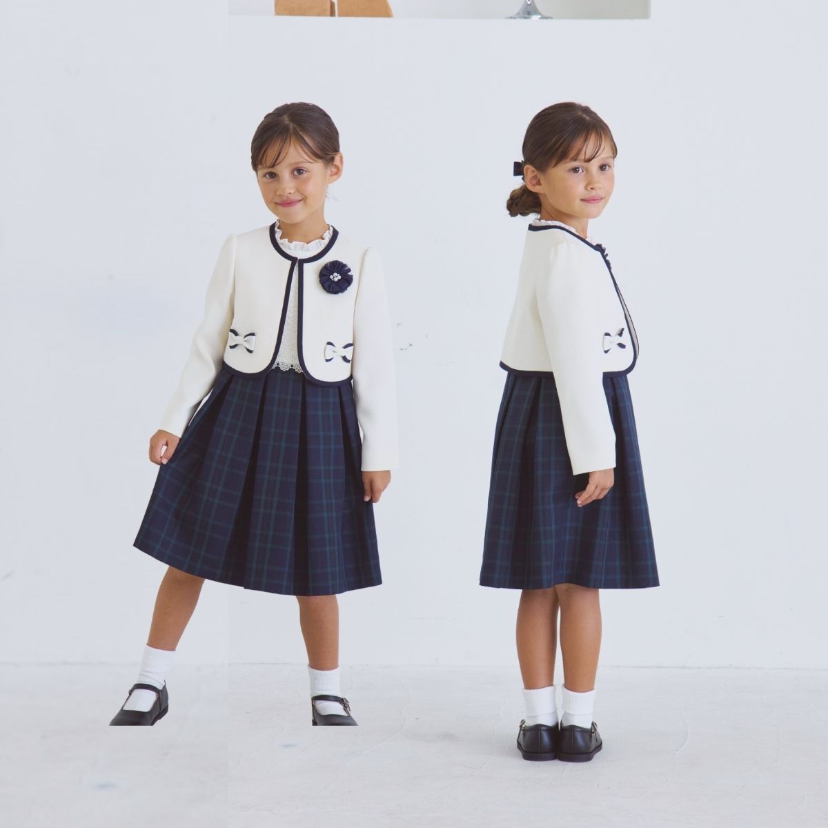 【先行予約/1月下旬入荷予定】ブラックウォッチアンサンブル 120 130cm (2601-7309) CHOPINblue/ショパンブルー