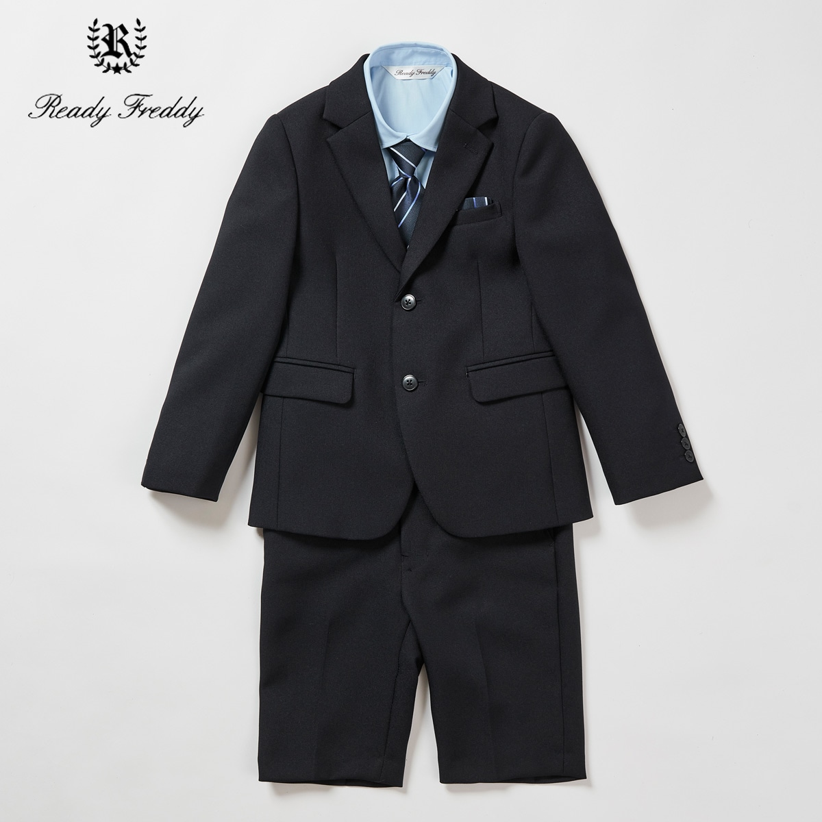 【セール40%OFF】【WEB限定】レジメンタルタイベーシックスーツセット 110 120 130cm 120B 130Bcm(5901-5405-5406) Ready Freddy/レディフレディ