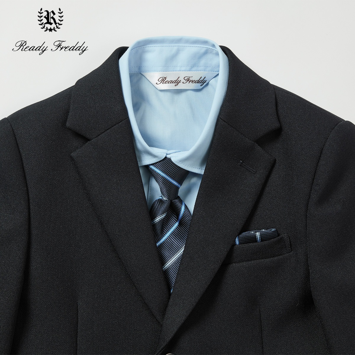 【セール40%OFF】【WEB限定】レジメンタルタイベーシックスーツセット 110 120 130cm 120B 130Bcm(5901-5405-5406) Ready Freddy/レディフレディ