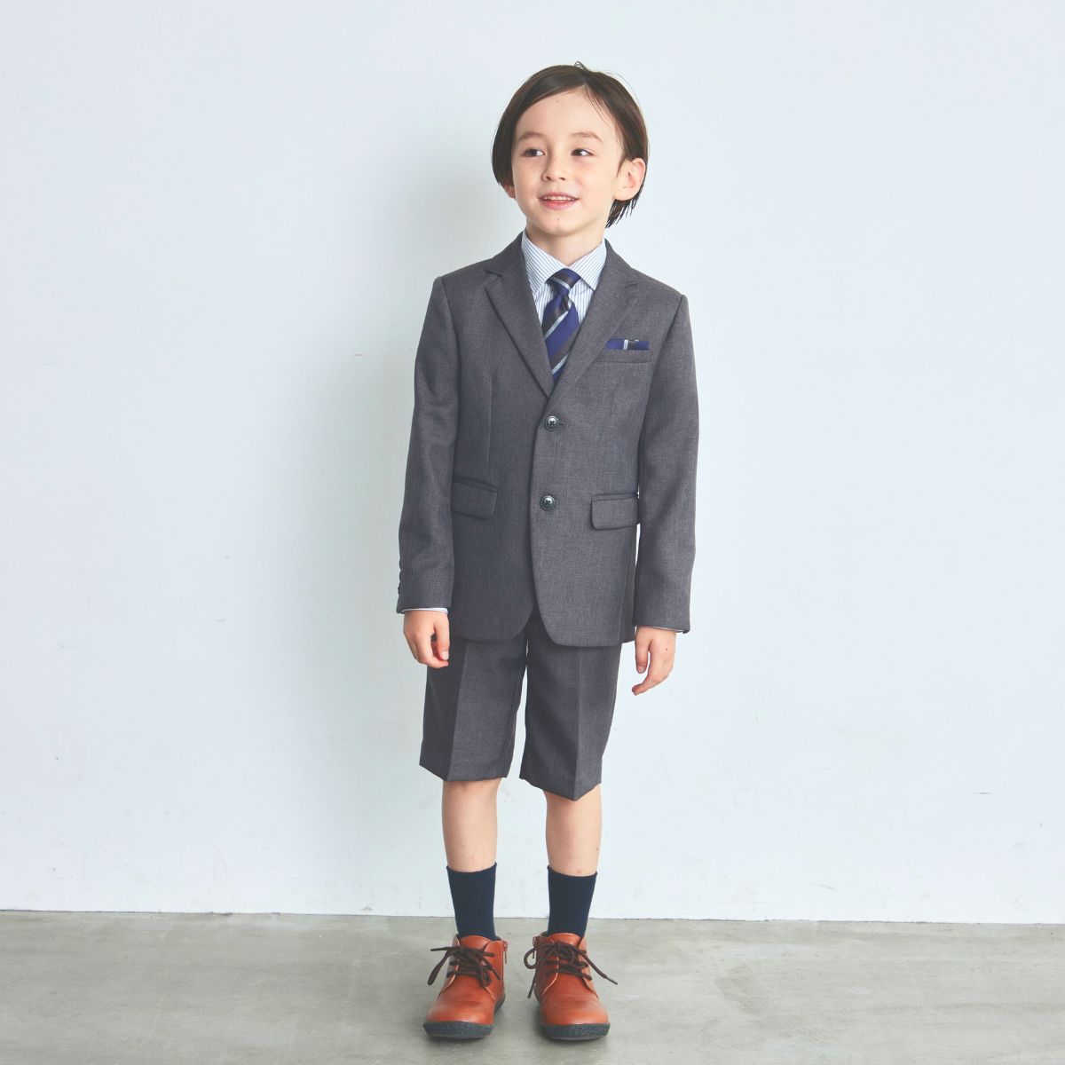 【セール40%OFF】【WEB限定】レジメンタルタイベーシックスーツセット 110 120 130cm 120B 130Bcm(5901-5405-5406) Ready Freddy/レディフレディ