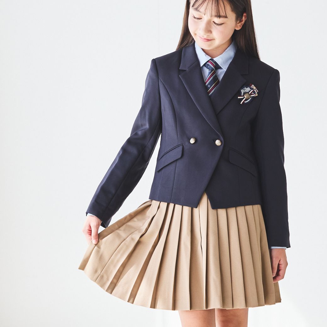 ネイビーショートブレザースーツ 150 160 165cm (8471-2502) CHOPIN/ショパン 【PREMIUMライン】