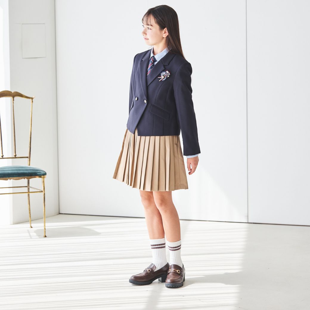 ネイビーショートブレザースーツ 150 160 165cm (8471-2502) CHOPIN/ショパン 【PREMIUMライン】