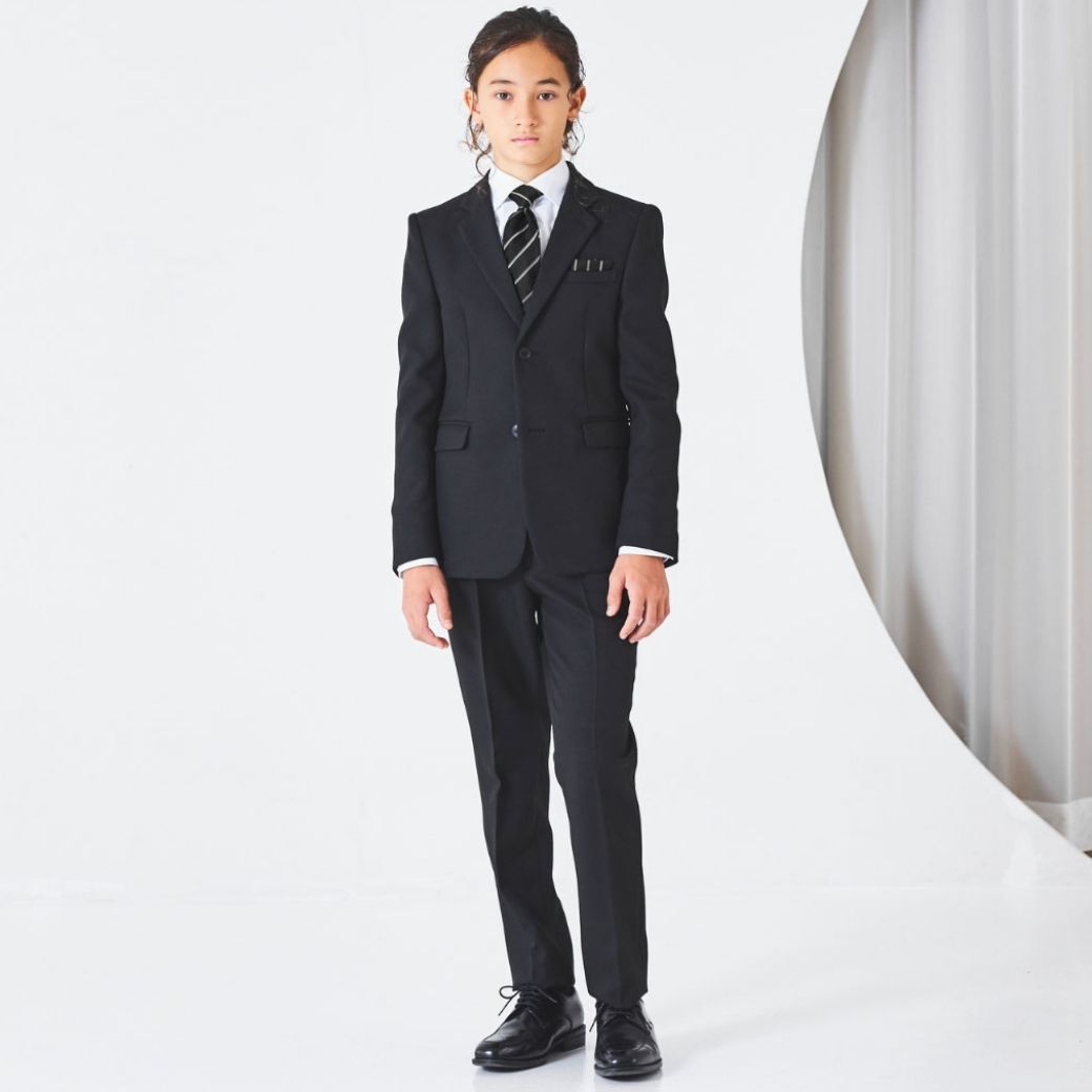 未使用 NEXT キッズフォーマルスーツ6点セット ブルー 130 入学式 WEB限定【ナチュラルストレッチ対応】ベーシックスーツセット150 160