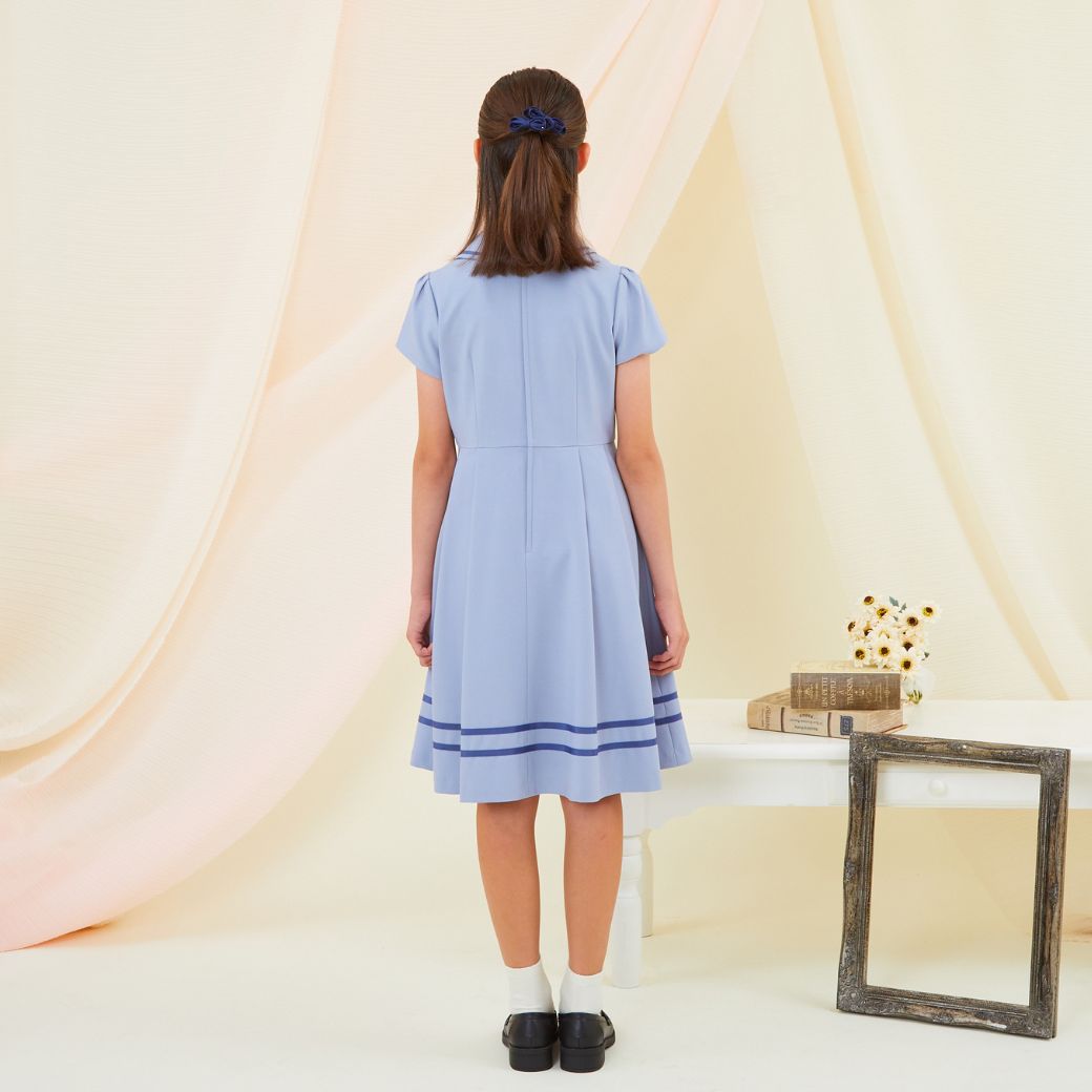 【セール40%OFF】ネクタイ付ビッグカラーアンサンブル 150 160 165cm (8371-2501) CHOPIN/ショパン