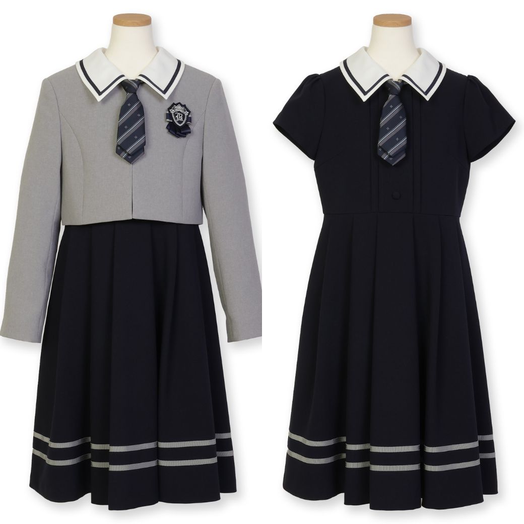 【セール40%OFF】ネクタイ付ビッグカラーアンサンブル 150 160 165cm (8371-2501) CHOPIN/ショパン