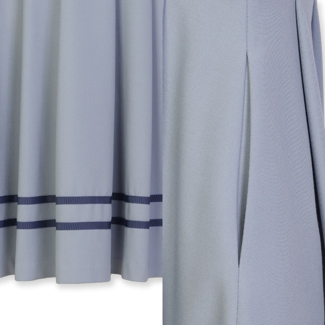 【セール40%OFF】ネクタイ付ビッグカラーアンサンブル 150 160 165cm (8371-2501) CHOPIN/ショパン