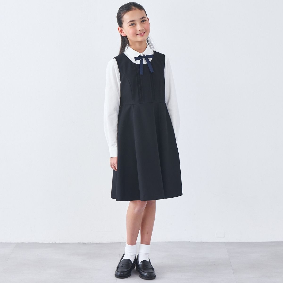 ティーンサイズ追加】フォーマル ピンタックジャンパースカート 140