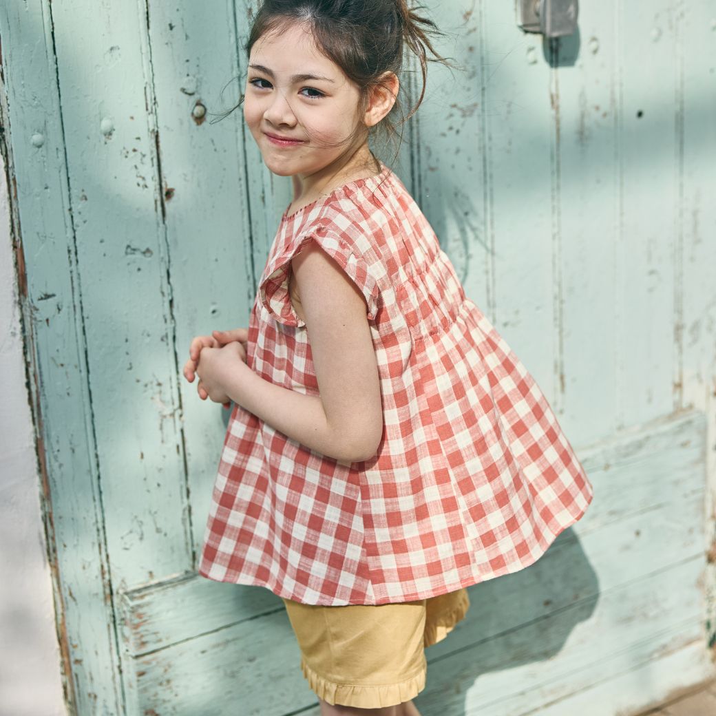 【クリスマスセール20%OFF】コットンフリルショートパンツ 90 100 110 120 130 140cm (2535-7111/2535-7330) utremi/ユトレミ