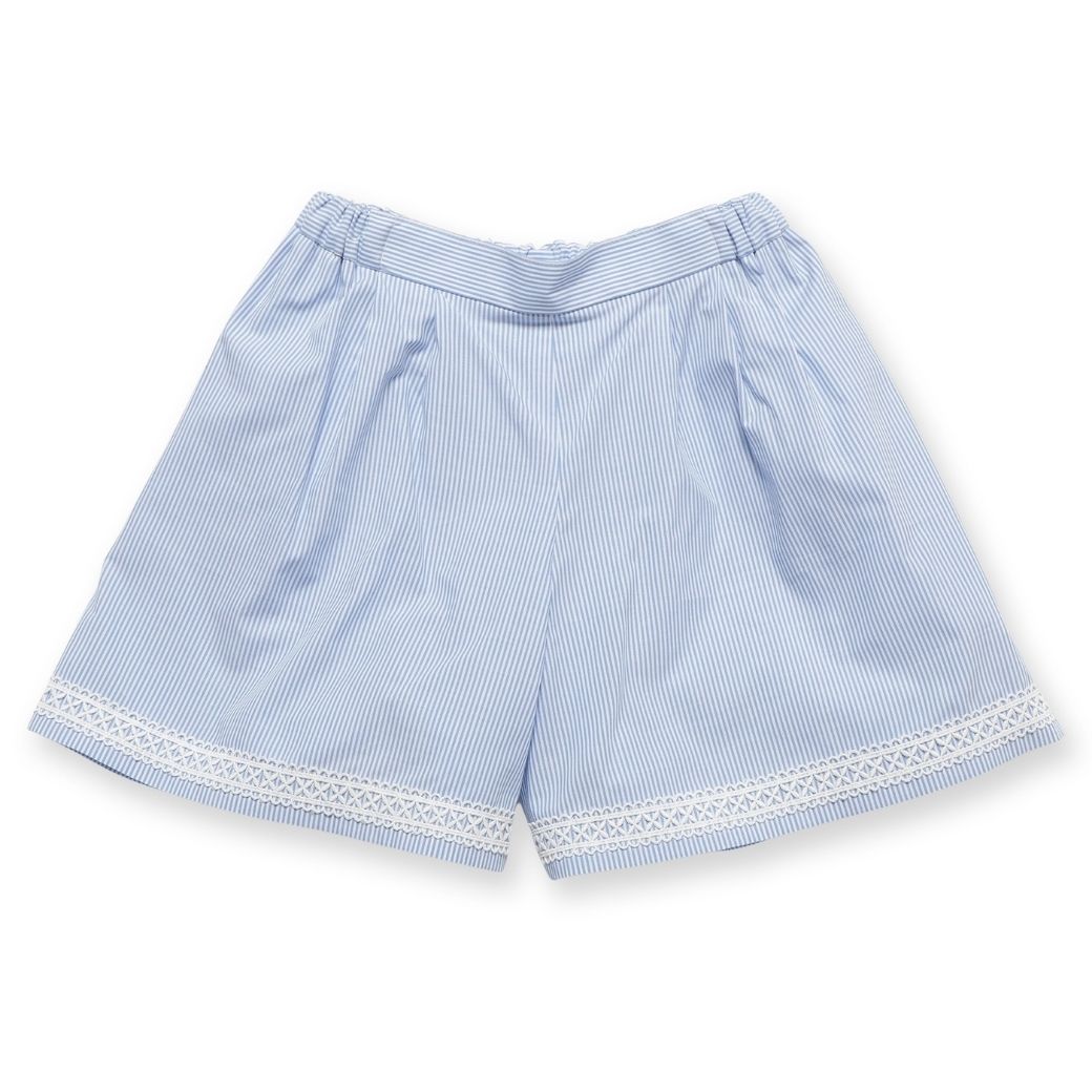 【ファイナルセール50%OFF】ストライプキュロット 110 120 130 140 150 160cm【セットアップ可】 (2436-7356) CHOPINblue/ショパンブルー