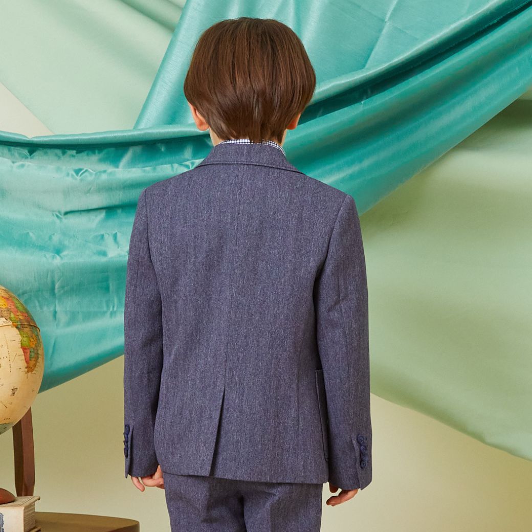 <セール30%OFF>【セットアップ可能】デニムライクジャケット 110 120 130cm (2372-5457 ) CHOPINblue/ショパン ブルー