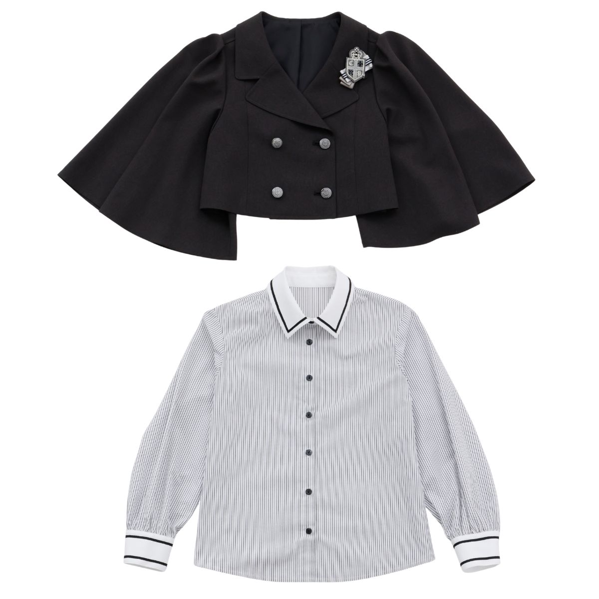 【先行予約/1月下旬入荷予定】【ジュニア】スカートスーツ 150 160 165cm (8601-2501) CHOPIN/ショパン 【PREMIUMライン】