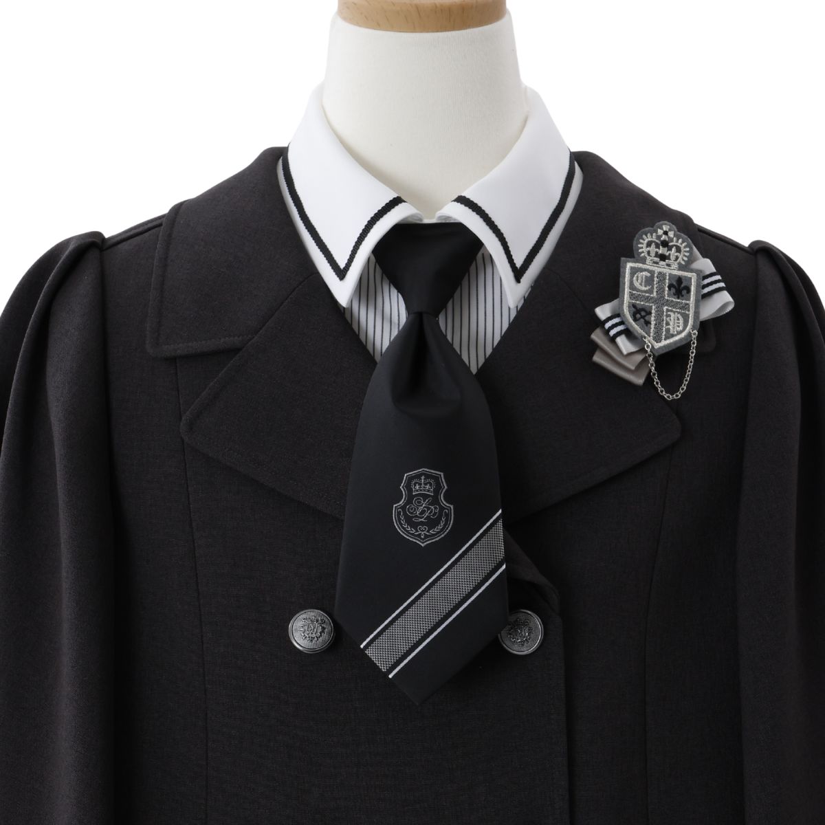 【先行予約/1月下旬入荷予定】【ジュニア】スカートスーツ 150 160 165cm (8601-2501) CHOPIN/ショパン 【PREMIUMライン】