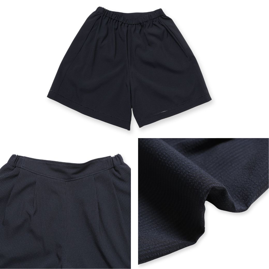 【ファイナルセール50%OFF】COOLMAXキュロット 150cm (2435-7560) CHOPINblue/ショパンブルー