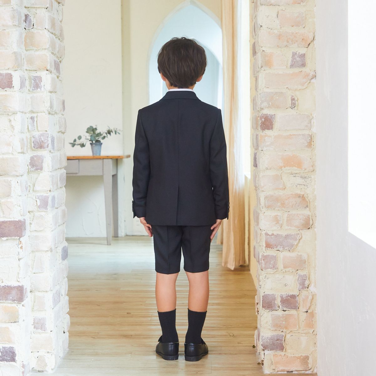 3つボタンクレリックシャツスーツ 110 120 130cm (8301-5401)