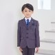 3つボタンクレリックシャツスーツ 110 120 130cm （8301-5401） 